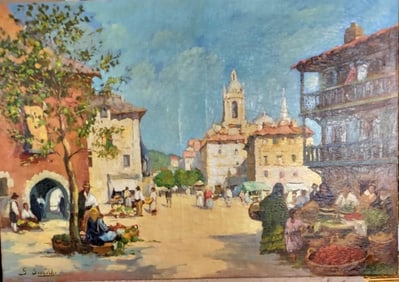 Giuseppe Solenghi ( Milan , 1879 - Cernobbio ( Province of Como ), 1944) was an Italian painter,