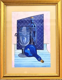 Stuart Davis, in the style of, was an early American modernist painter. He was well known for his