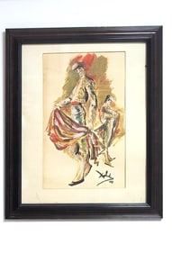 Salvador Dalí, (1904 - 1989) was a Spanish surrealist artist renowned for his technical skill,