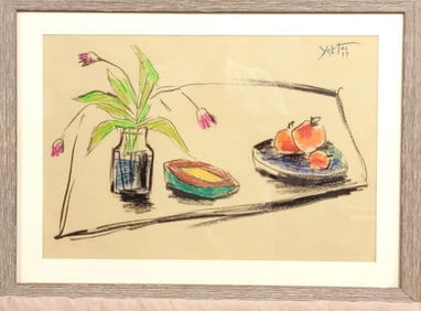 Manoucher Yektai (b. 1921, Tehran, Iran; d. 2019, New York City) was a Persian-American artist of th