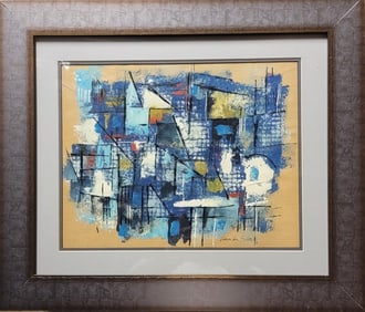 Maria Helena Vieira da Silva was a Portuguese abstract painter. She was considered a leading member