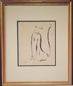 Fujita Leonard (Tsuguharu),Art In the style of .- Born in 1886 in Tokyo to a noble family, descended