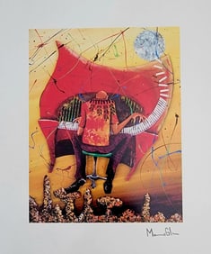 Marcus Glenn-Born in Detroit in 1968,  is one of the most widely collected contemporary artists of o