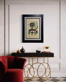 Wilfredo Lam, Lithograph,"Affiche Avant Lettre por L'Exposition,44/99,"CERTIFICATE OF AUTHENTICITY",