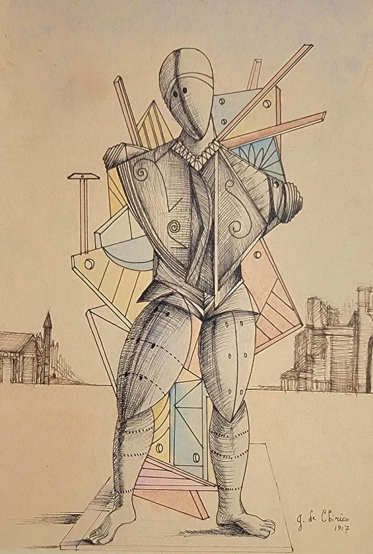 Giorgio de Chirico was an Italian artist and writer born in Greece. In the years before World War (1 of 3)