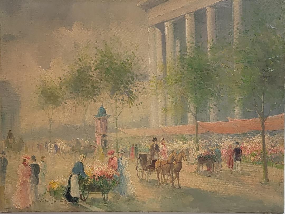 Victor Gabriel Gilbert was a French painter mostly known for his Parisian scenes and portraying (1 of 2)