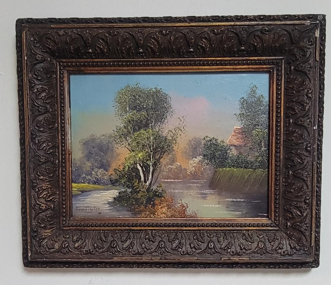 Ernest Parton was the younger brother of Arthur, in whose studio he spent two winters. However, he: Ernest Parton was the younger brother of Arthur, in whose studio he spent two winters. However, he received no instruction in art from regular masters or in any schools. He was elected a member of the