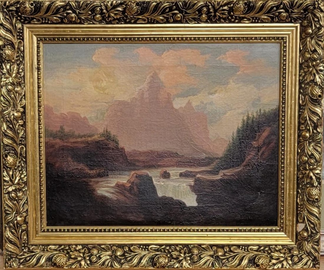 Albert Bierstadt was a German American painter best known for his lavish, sweeping landscapes of the: Albert Bierstadt was a German American painter best known for his lavish, sweeping landscapes of the American West. He joined several journeys of the Westward Expansion to paint the scenes. He was not