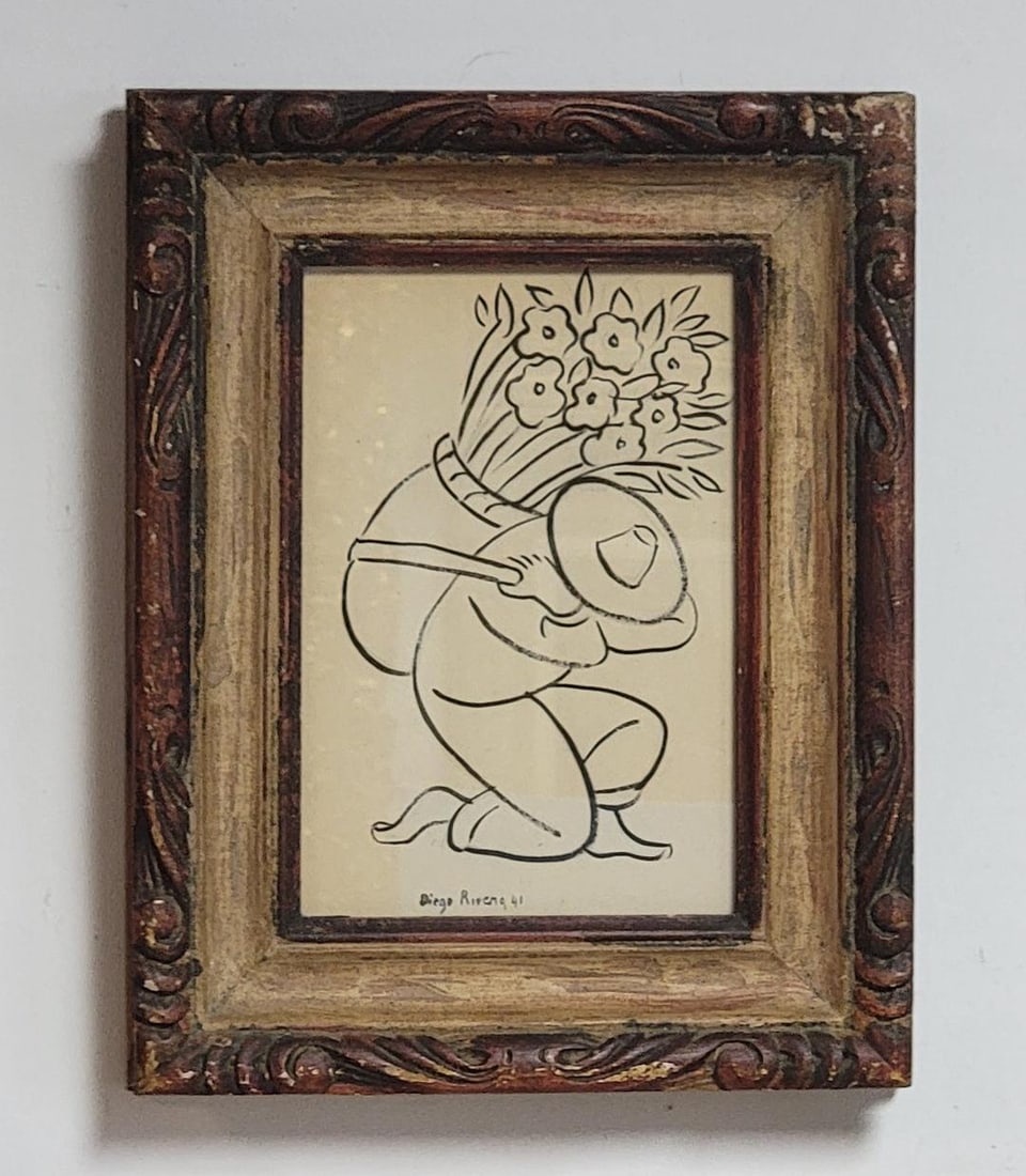 Diego Rivera was an international art celebrity. Trained at the Escuela Nacional de Bellas Artes in (1 of 3)