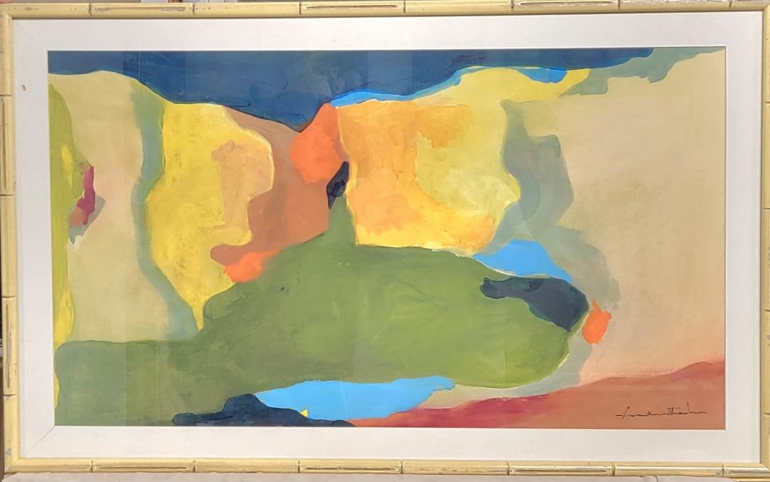 Helen Frankenthaler,( 1928 - 2011 ) an integral member of the so-called second wave of Abstract (1 of 3)