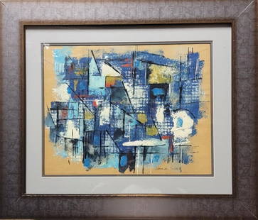Maria Helena Vieira da Silva was a Portuguese abstract painter. She was considered a leading member: Maria Helena Vieira da Silva was a Portuguese abstract painter. She was considered a leading member of the European abstract expressionism movement known as Art Informel. Her works feature complex int