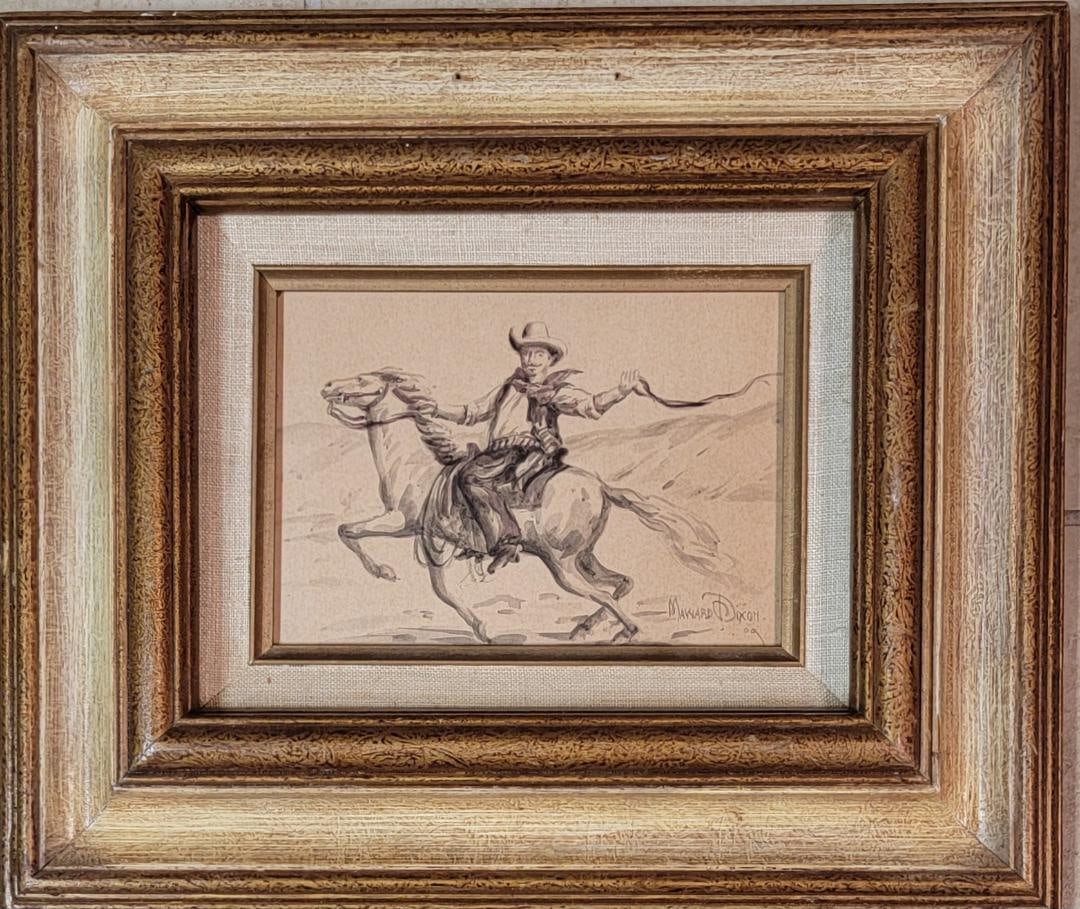 Maynard Dixon (January 24, 1875 – November 11, 1946) was an American artist. He was known for his: Maynard Dixon (January 24, 1875 – November 11, 1946) was an American artist. He was known for his paintings, and his body of work focused on the American West. Dixon is considered one of the finest