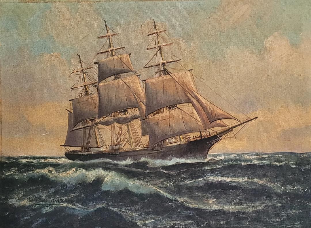 Montague Dawson RSMA, FRSA (1890–1973),was a British painter who was renowned as a maritime (1 of 2)