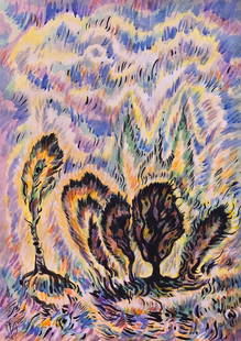 Charles Ephraim Burchfield (April 9, 1893 – January 10, 1967) was an American painter and: Charles Ephraim Burchfield (April 9, 1893 – January 10, 1967) was an American painter and visionary artist, known for his passionate watercolors of nature scenes and townscapes. The largest collecti