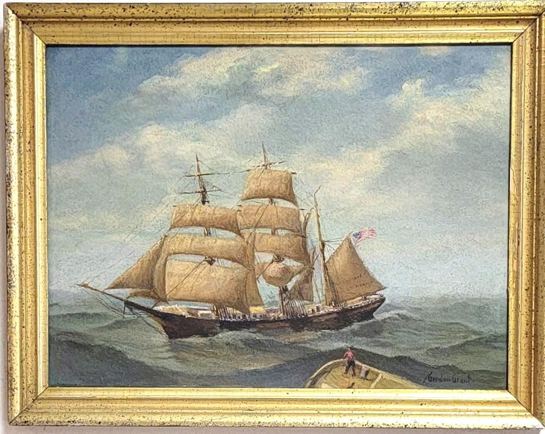 Gordon Hope Grant was an American artist, well-known for his maritime watercolors, and his work with (1 of 3)