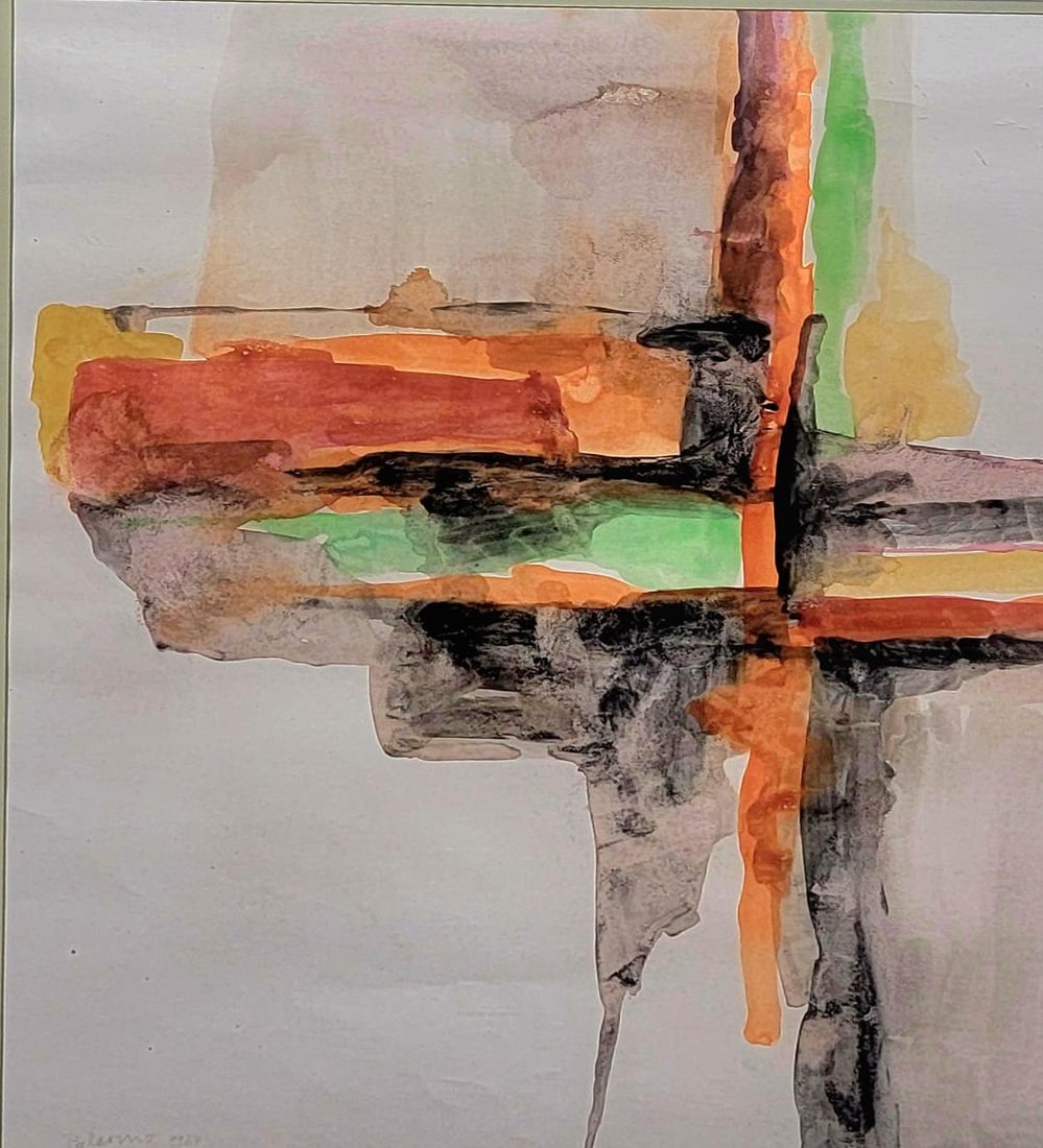 German artist (Blinky) Palermo’s (1943–1977) diverse body of work defies easy classification.: German artist (Blinky) Palermo’s (1943–1977) diverse body of work defies easy classification. Throughout his brief and influential career, Palermo executed a diverse and rigorous body of paintings