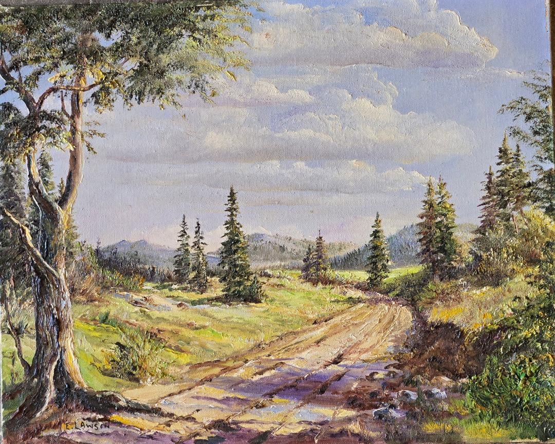 Ernest Lawson was a Canadian-American painter and exhibited his work at the Canadian Art Club and as: Ernest Lawson was a Canadian-American painter and exhibited his work at the Canadian Art Club and as a member of the American group The Eight, artists who formed a loose association in 1908 to protest