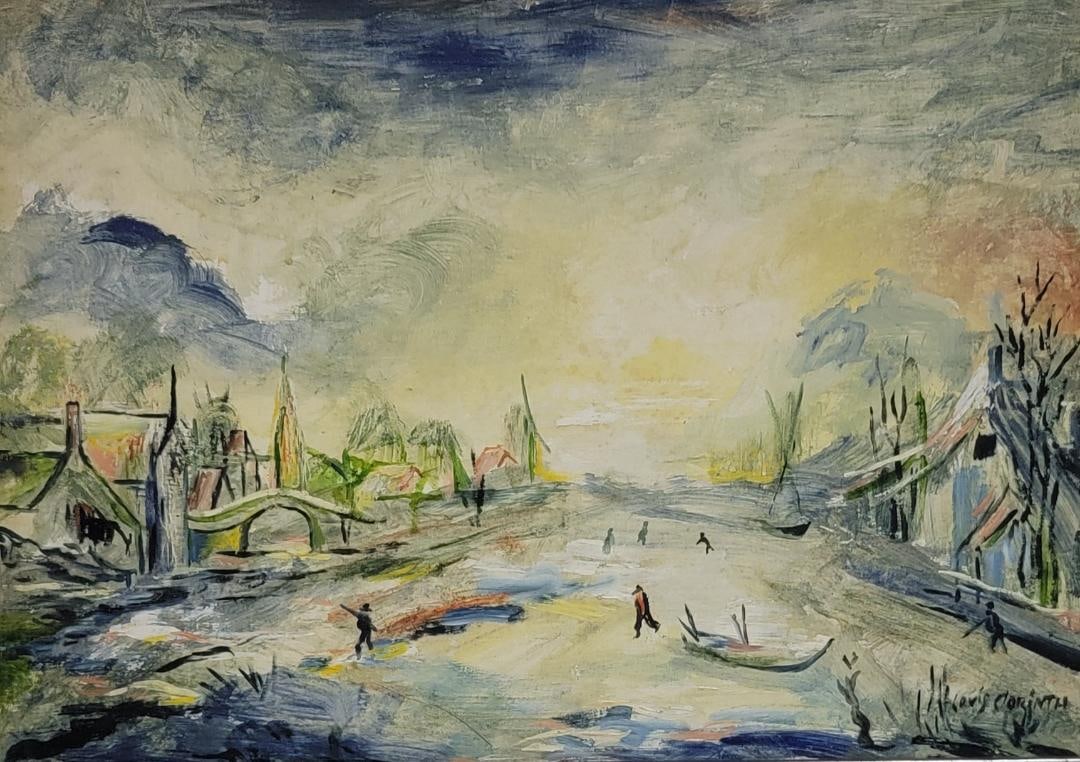 Lovis Corinth was a German artist and writer whose mature work as a painter and printmaker realized: Lovis Corinth was a German artist and writer whose mature work as a painter and printmaker realized a synthesis of impressionism and expressionism. Corinth studied in Paris and Munich, joined the Berl