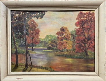 Anthony Thieme was a landscape and marine painter and a major figure of the Rockport School of