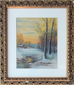 John Emil Berninger was an American landscape painter and Pennsylvania impressionist. He lived and