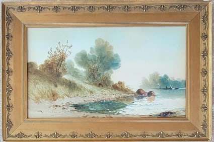 Francis Augustus Silva was an American Luminist painter of the Hudson River School. His specialty