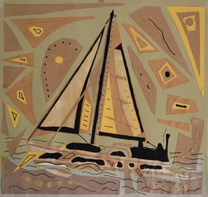 Carmelo Arden Quin , born on March 16, 1913 in Rivera (Uruguay-Died: September 27, 2010 (age 97