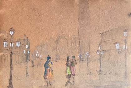 James Abbott McNeill Whistler RBA  (July 11, 1834 - July 17, 1903) was an American painter in oils