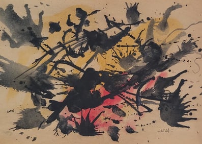 John Von Wicht was born in Germany in 1888. He studied at the Private Art School of the Grand Duke