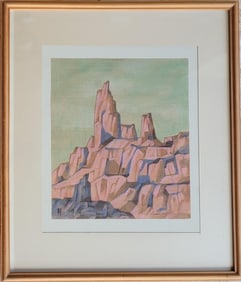 Ed Mell and was met with immediate success, establishing his national reputation as an artist to