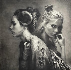 Yosvany Arango | Cuban Art Painter . ... Painting by Yosvany Arango Charcoal on Canvas Original