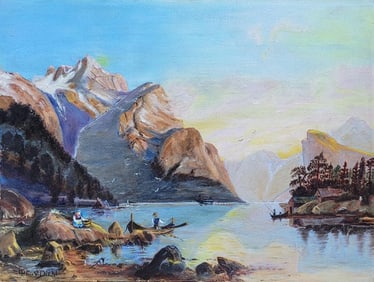 Arthur Vidal Diehl ,(1870 – 12 January 1929),was a prominent English impressionist landscape