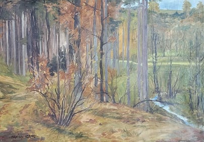 Daniel Izzard was an impressionist painter born in London, England in 1923.  He served in the Royal