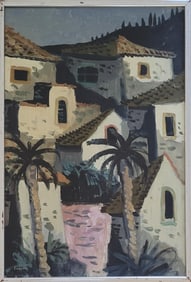 Mary Fedden was born in Bristol and wanted to be a painter even as a child. Leaving Badminton School