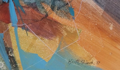 Keith Bruce Finch,1919-1993. Born in Holyoke, Colorado in 1919, was  most active in the Los Angeles