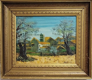 The artist who made this drawing is not known, signed Martinez, with a stamp on the back, which says