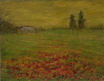 Sergei Danilovich Dumenko was a Ukrainian artist who was born in 1909. Oil on Canvas,size:9.75"h x