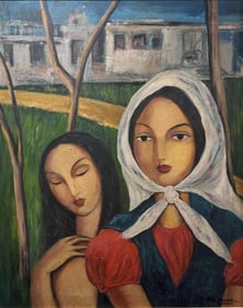 Víctor Manuel García Valdes was a Cuban painter. He was an early member of the "Vanguardia"