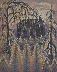 Charles Burchfield .Born:&nbsp;April 9, 1893,&nbsp;Ashtabula, OH.Died:&nbsp;January 10, 1967 (age