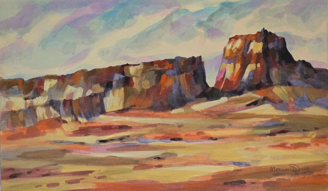 Maynard Dixon 1875-1946 – Master Painter of the American West.is considered by many art collectors (1 of 3)