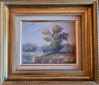 Henri Biva was a French artist, known for his landscape paintings and still lifes. He focused