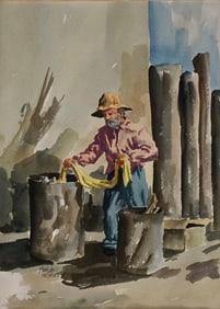 Thomas Hill was an American artist of the 19th century. He produced many fine paintings of the