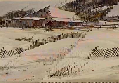 Georgia Jarvis, (Canadian, 1944–1990),  was a Canadian landscape painter known especially for