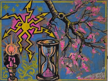 Keith Allen Haring was an American artist whose pop art emerged from the New York City graffiti