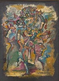 René Portocarrero  (born Havana, 24 February 1912; died Havana, 7 April 1985) was a Cuban artist