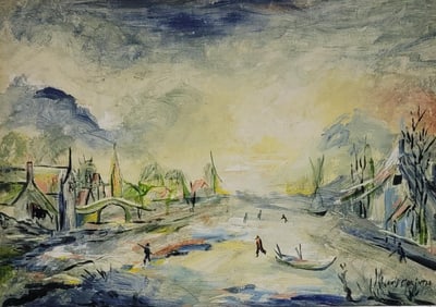 Lovis Corinth was a German artist and writer whose mature work as a painter and printmaker realized