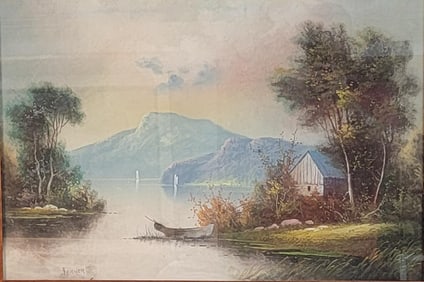 Alfred Thompson Bricher is known principally for his oil and watercolor paintings of the New England