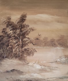 Louis APOL.(1850-1936) is an artist born in the Netherlands in 1850 and deceased in 1936. The