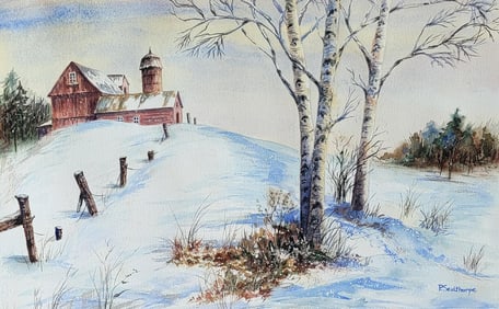 Peter Sculthorpe.studied at the Pennsylvania Academy of Fine Arts in Philadelphia. After
