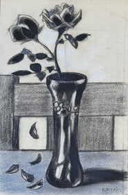 Horace Pippin was an American painter who painted a range of themes, including scenes inspired by