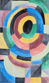 Sonia Delaunay was a French artist born to Jewish parents, who spent most of her working life in